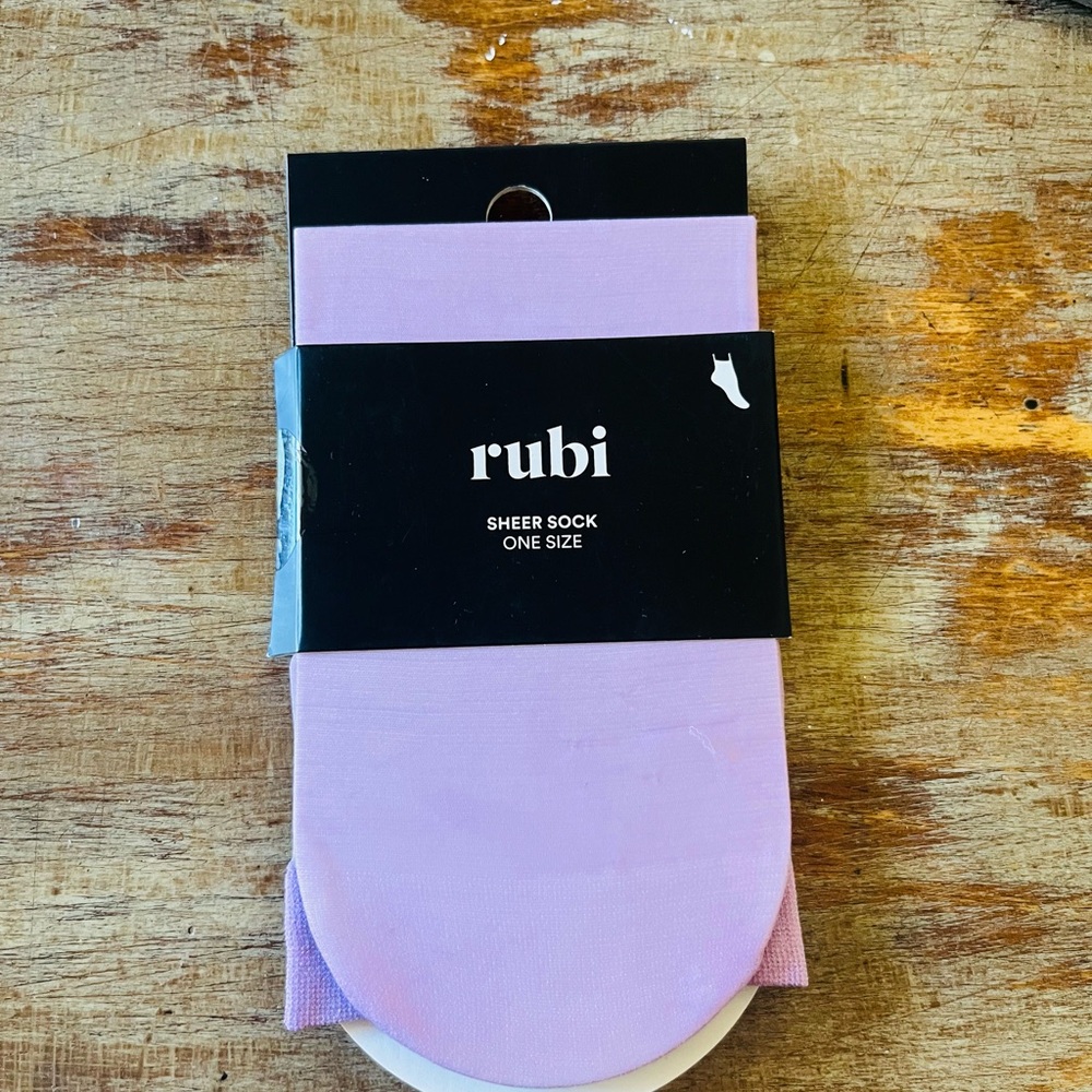Cotton On Sheer Crew Socks in Light Lilac